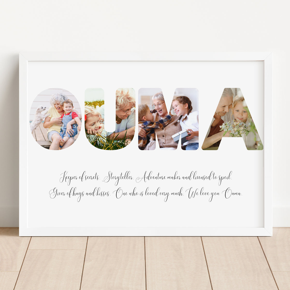 Ouma - Photo Collage Template for Canva