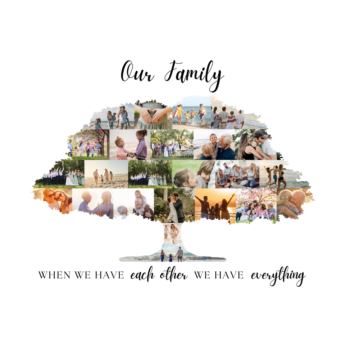 Our Family - Photo Collage
