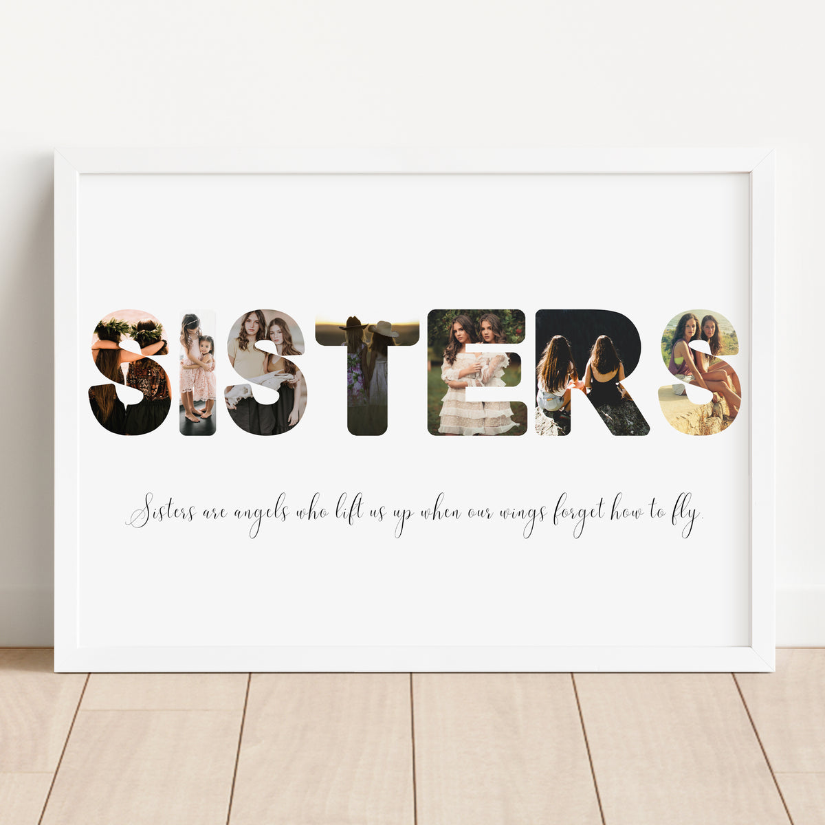 Sisters - Photo Collage Template for Canva